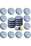 24 20mm Round Teflon Furniture Pads - Furniture Pads - PTFE Self-Adhesive Teflon Furniture Pads for Chairs, Sofas, Desks and Tables