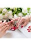 cosmetics organizer - rotating compartments - lipstick - nail polish - plastic - 2