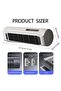 Portable Desktop Ceiling Fan and USB Desk Fan Wireless 3-Speed Adjustable Quiet Cooling for Home Office Bedroom Desktop Use White 1 Piece - 2