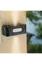 Solar-powered fence light, outdoor wall light, warm white light, 8 pieces - 5