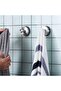 2-Pack Suction Cup Hooks, SUS 304 Stainless Steel, Bathroom Towel Rack, Kitchen Towel Hook, Coat Rack, Wall-Mounted Bathrobe and Towel Hooks (Silver) - 4