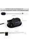 Universal Armchair Cable - Aluminum Cable with Handle 96cm Black - Recliner Replacement - 1 Piece - Home Use Black - 5