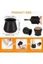 Chair leg protectors, 16 silicone chair leg covers, leg caps, office chair leg protectors and stoppers, suitable for 25-30mm chair legs. - 3