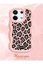 Redmi Note 13 Pro 5g Compatible Wavy Frame Leopard Print High Quality Silicone Phone Case