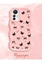 Mi 12 Lite Compatible Thin Butterfly Bow Printed Soft Structure Daily Use Phone Case