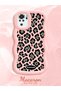 Poco M5S Compatible Wavy Frame Leopard Print High Quality Silicone Phone Case
