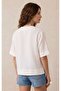 Women's V-Neck Muslin Blouse - 2