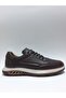 Genuine Leather Smart Lace-Up Brown Casual Men's Shoes