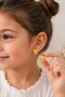 Non-Perforated Clip-On Children's Earrings for Kids Without Ear Holes - 2