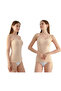 Women's 6-Color Cotton Soft Textured Lycra Body-Hugging Undershirt Set with Straps - 7