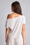 Regular Fit Kayık Collar Printed Short Sleeve T-Shirt I5166Ax26Au - 5