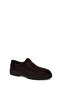 Men's Brown Lace-Up Thick Soled Suede Leather Casual Shoes Wm680016Ds - 7