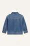 100% Cotton Snap Fastener Label Embroidered Pocket Jean Jacket Baby Boy I0817A526Au - 2