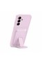 Samsung Galaxy A56 Compatible Case Flexstand Card Holder Silicone Case Rose Gold - 2