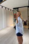 Premium Series Bf Baby Blue Linen Shirt - 3