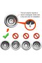2-Pack Kitchen Sink Strainer Basket Replacement Kit for 3-1/2" Drains, Stainless Steel Basket & Rubber Plug - 2