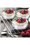 4-Piece Set Cake Molds - French Muffin Rings & Double-Layer Stainless Steel Round Non-Stick Metal Molds (10cm) - For Cooking & Baking - 4