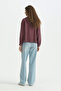 Bow-Tie Lyocell Jacket - Plum - 4