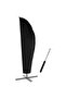 Sun umbrella cover, waterproof, dustproof/UV resistant, with telescopic pole (canopy only).