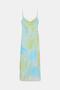 Allbucks Za*Ra Draped Patterned Midi Dress Abzra00026 - 5