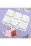 Square silicone mousse cake mold, easy to use, non-stick baking mold, for cake decoration, DIY baking tools - 2
