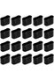 (Pack of 20) Chair Leg Covers, Heavy Duty Chair Leg Protectors, Suitable for Garden Chairs, Oval Chair Leg Covers