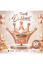 30 Inch Rose Gold King Crown Foil Balloon Helium Compatible Large Size Crown Balloon Birthday Party Decoration - 2