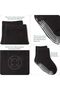 6-Pair Kids Non-Slip Cotton House Socks for Ages 3-5 (ABS Grips) - 4