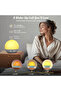 fluorescent alarm clock light, wake-up light, simulates sunset, with 24 sounds and 7 colors of light. - 3