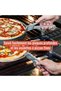 Pizza plate clip, heavy-duty cast aluminum 19.5cm heat-resistant oven tongs for hot dishes, grills, pizza plates, pots, and microwave ovens. - 2