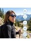 3-Pair Women's Sunglasses Over-Eyeglasses, Polarized Prescription Sunglasses, Clip-on Anti-Glare Driving Safety Glasses, Unisex - 4