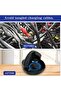 Electric vehicle charging cable bag, portable durable & waterproof extension hose & cable storage bag (orange) - 4