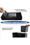 Plastic Kitchen Sink Sponge and Brush Holder with Automatic Drain Tray - 4