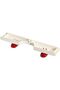 Universal faucet holder - easy to drain, kitchen sink sponge holder | suitable for storing toiletries, combs - white