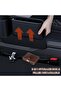 Car Center Console Storage Box & Front Seat Side Pocket Organizer for Mobile Phones & Small Items (30x20x2.5 cm, Driver's Seat) - 3