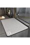 Super Absorbent Diatomaceous Earth Bath Mat, Quick-Drying Non-Slip Diatomite Bathroom Stone Floor Pad, Machine Washable, Grey, 50x80cm
