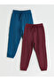 Elasticated Waist Boys' Sweatpants 2 Pack