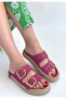 Loera Pemba Nubuck Double Buckle Slippers