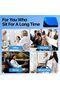 Gel Seat Cushion,18″Upgrade Double Thick Big Breathable Honeycomb Design Absorbs Pressure Points Seat Cushion with Non-Slip Cover Gel Cushion for Home Office Chair Cars Wheelchair | Cool & Brea - 5