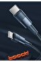 60W Type C Cable 2M, Type C to Type C Charger Cable, Braided Cable Type C with Aluminum Shell - 2