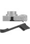 Hot shoe thumb grip for Ricoh GR2/Fujifilm X70 cameras, made of aluminum alloy, black.