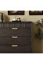 4 Pcs Brushed Gold Leaf Shape Metal Drawer Handles, Elegant Kitchen Cabinet & Wardrobe Furniture Pull Knobs - 3