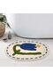 Simple tulip floral bathroom absorbent and non-slip mat 50*80cm - 2