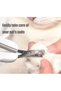 Pet nail clippers, pet grooming tools, safety nail clippers, ergonomic toenail clippers - 4