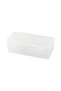 Extra-Large Capacity Plastic Pencil Case Stackable Semi-Transparent Box - 2