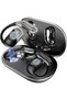 Real-time AI translation earphones, 144-language translation earphones, three-in-one for business, travel, and language learning - black