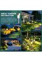 12-Pack Outdoor Waterproof Stainless Steel Solar Garden Lights - LED Landscape Path Lighting (Warm White) - 2