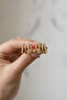 Yellow Color Stone Modern Multi-Bar Design Women's Bijouterie Earrings - 4