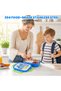 Skate Dino Kids 304 Stainless Steel Lunch Box 550ml, 3‑Compartment Removable Microwave‑Safe Inner Tray, Leak‑Proof Portable Food Container for Boys School Picnic Outdoor - 5