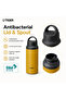 MCZ-S040YE 400ml Stainless Steel Vacuum Insulated Water Bottle, Leak-Proof Hot & Cold Thermos Flask with Handle, Yellow - 3